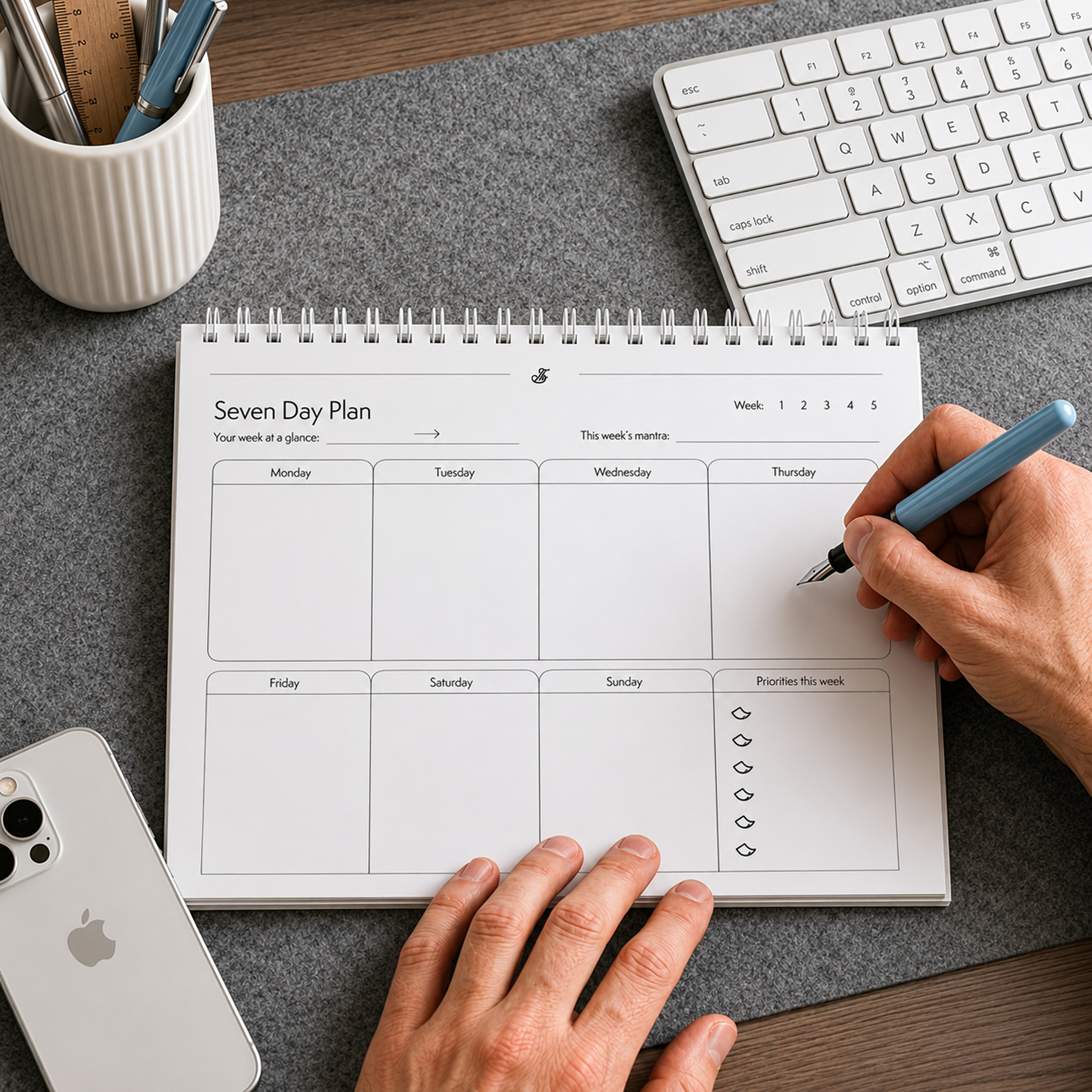 SevenThirty Weekly Planner