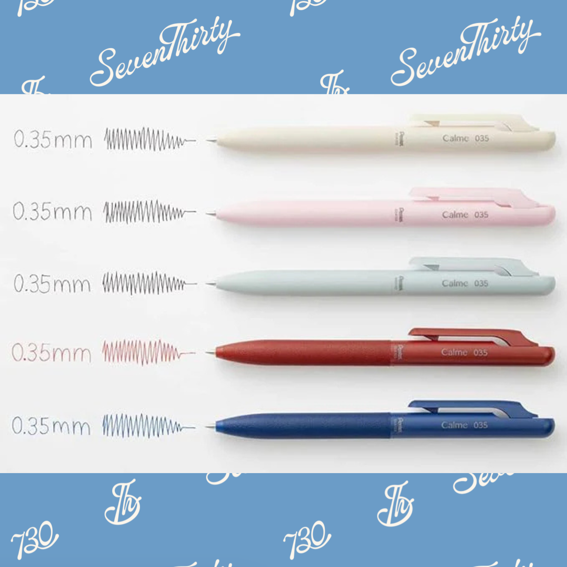 Pentel Gel Pen Calme .35mm