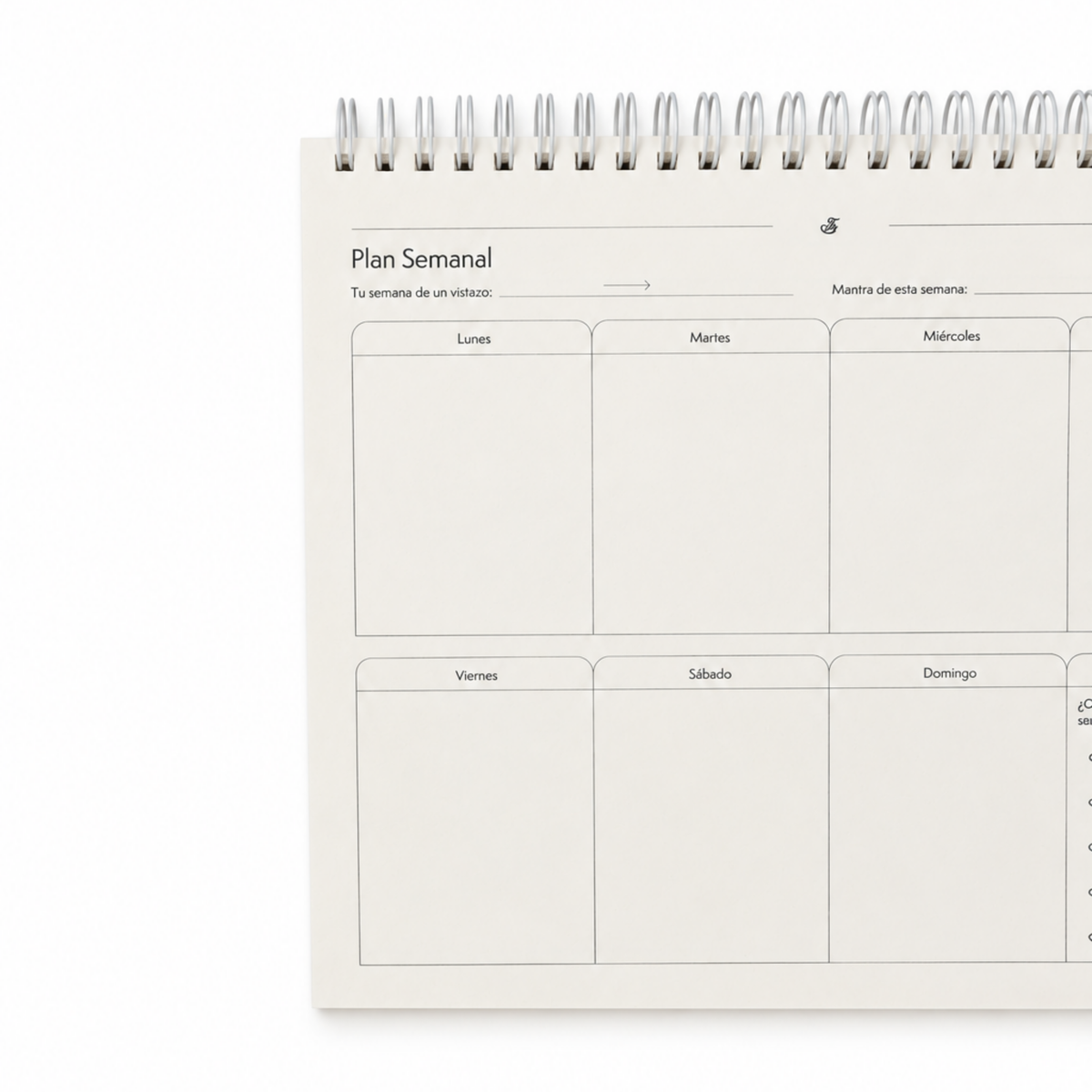 Agenda Trimestral | Spanish Quarterly Planner
