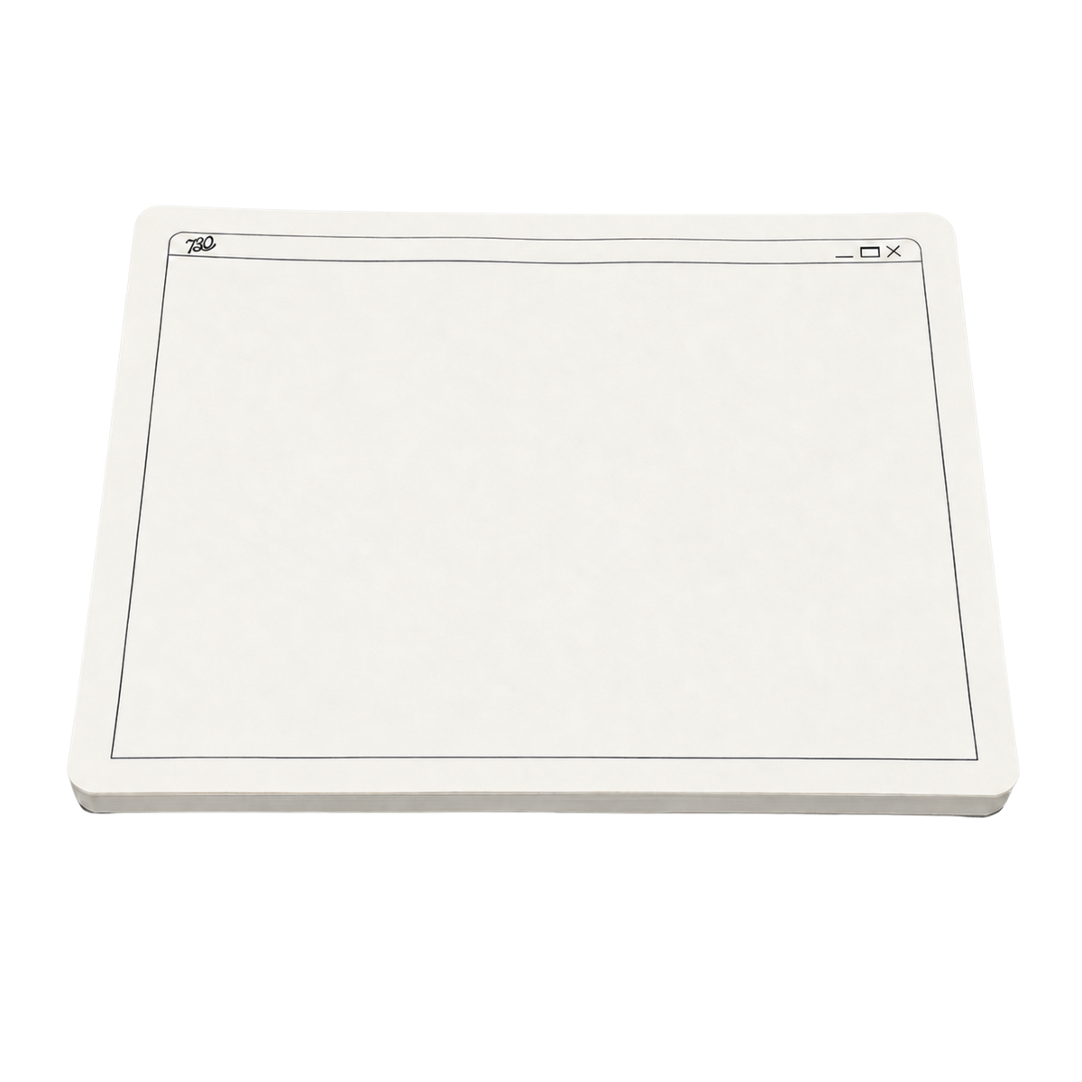 730 Dashboard Notepad