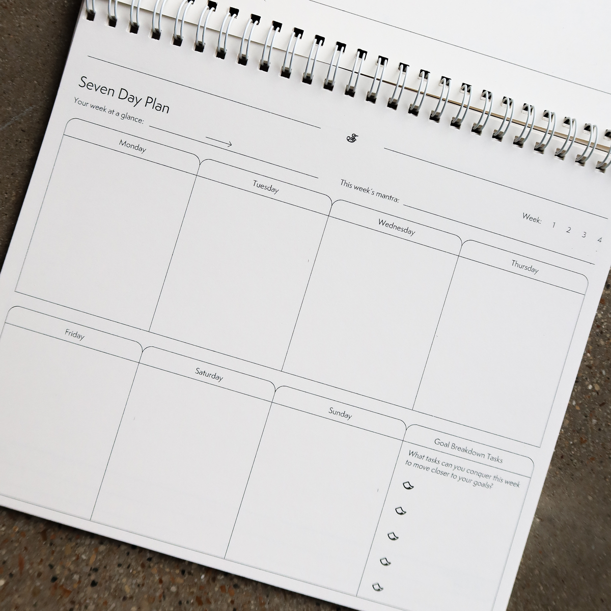 SevenThirty Quarterly Planner